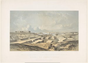 De Haven van Sebastopol, 1855 door Vincent Brooks