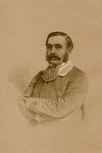 Mr. W.E. Oakeley, 1879 door Vincent Brooks Day and Son