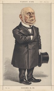 Vanity Fair: Staatsman, nr. 126 Een Arbiter, 1872 door Vincent Brooks Day and Son