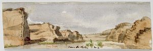 San Juan Canyon de Chelly Nr. 2 (Canyon de Chelly, Arizona), 1869-1871 door Vincent Colyer