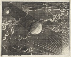 Zon, aarde en maan door Vincent Laurensz. van der Vinne (II)
