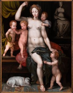 Allegorie van de perfecte liefde, ca. 1540 door Vincent Sellaer