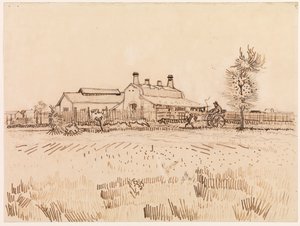 Een Tegelfabriek, 1888