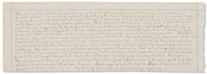Autograaf manuscript, transcripties van bijbelteksten in het Engels door Vincent van Gogh