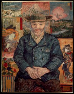 Portret van Père Tanguy door Vincent van Gogh