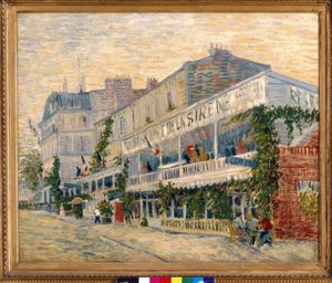 Het Restaurant de la Sirène in Asnières