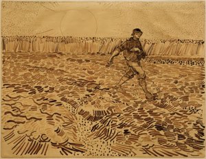 De zaaier door Vincent van Gogh