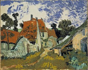Dorpsstraat in Auvers