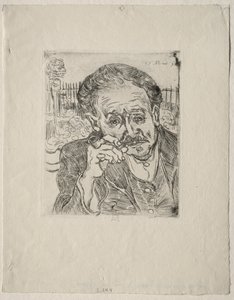 Dr. Gachet door Vincent van Gogh