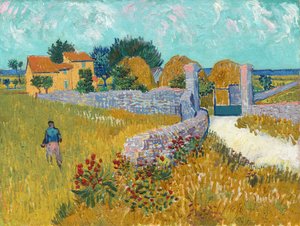 Boerderij in de Provence door Vincent van Gogh