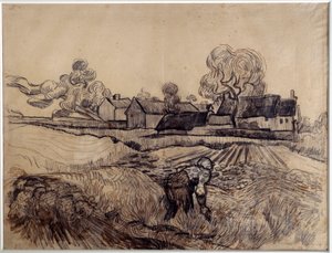 Boerderij van Vader Elpoi door Vincent van Gogh