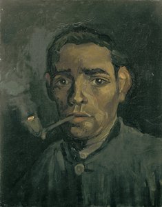 Hoofd van een man, 1884-1885