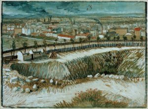 Industrielandschap – Aan de rand van Parijs nabij Montmartre door Vincent van Gogh