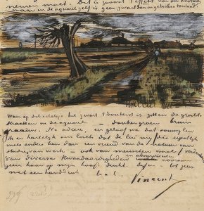 Knotwilg, Brief aan Theo van Gogh. 1882