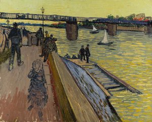 De Brug van Trinquetaille in Arles