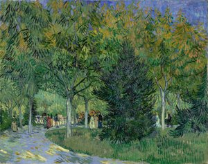 Pad in het Park van Arles, 1888