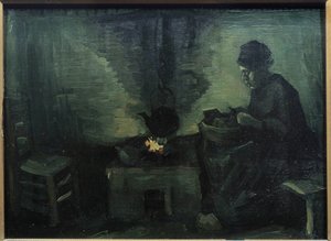 Boer door Vincent van Gogh