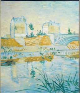 Pont de Clichy door Vincent van Gogh
