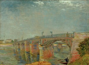 Seinebrug bij Asnières door Vincent van Gogh