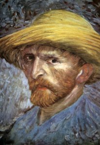 Zelfportret met strohoed, 1887