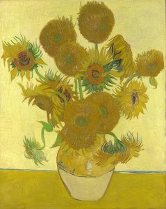 Zonnebloemen door Vincent van Gogh