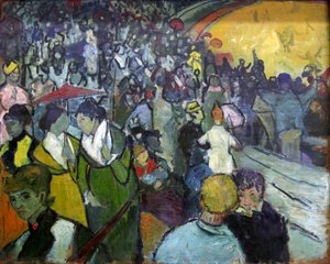 Het amfitheater van Arles, 1888