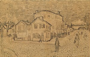 Het huis van de kunstenaar in Arles