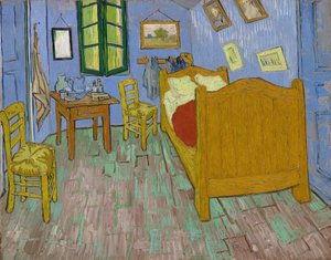 De Slaapkamer door Vincent van Gogh