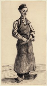 De smidsjongen, 1882 door Vincent van Gogh
