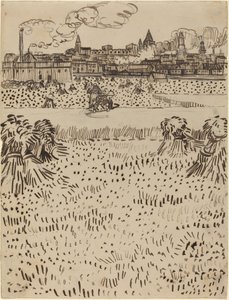 De oogst door Vincent van Gogh