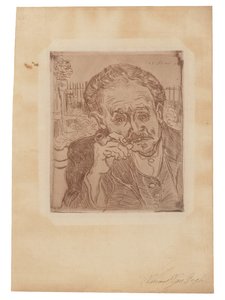 De man met de pijp: Portret van dokter Gachet door Vincent van Gogh