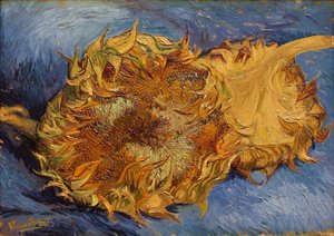 De zonnebloemen, 1887 door Vincent van Gogh
