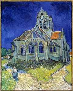 De Kerk van Auvers-sur-Oise door Vincent van Gogh
