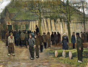 Houtverkoop door Vincent van Gogh