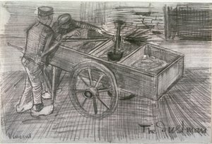 De vuilnisman (1883) door Vincent van Gogh