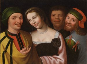 Allegorie van hypocrisie