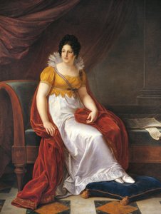 Portret van Marie Louise, Hertogin van Parma door Vincenzo Camuccini
