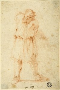 Figuur met armen achter zijn rug gebonden door Vincenzo Dandini
