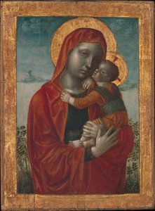 Madonna en Kind, ca. 1480 door Vincenzo Foppa