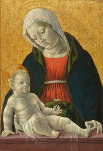 Madonna en Kind, circa 1460-1470 door Vincenzo Foppa