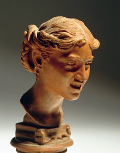 Hoofd van een vrouw uit Capri, door Vincenzo Gemito door Vincenzo Gemito