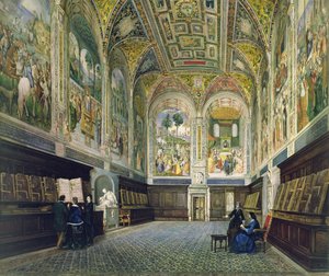 De Piccolomini-bibliotheek, Siena door Vincenzo Marchi