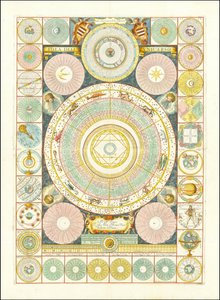 Idee van het universum door Vincenzo Maria Coronelli door Vincenzo Maria Coronelli