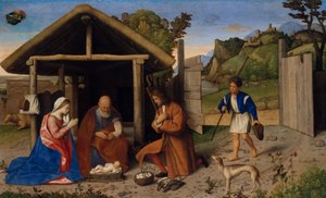 De Aanbidding der Herders door Vincenzo di Biagio Catena