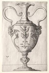 Ontwerp voor een vaas door Virgilius Solis