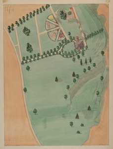 Eliza B. Jumel Estate, ca. 1936 door Virginia Richards