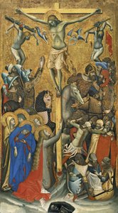 De Kruisiging door Vitale da Bologna