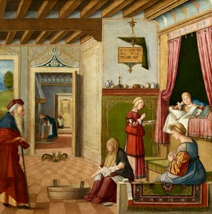 De Geboorte van de Heilige Maagd Maria, ca. 1502-1504