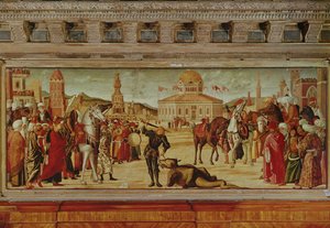 De Triomf van St. George, 1501-7 door Vittore Carpaccio