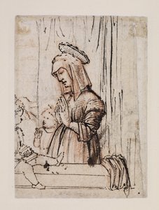 De Maagd die het Christuskind aanbidt met Sint Jan, eind jaren 1480 - begin jaren 1490